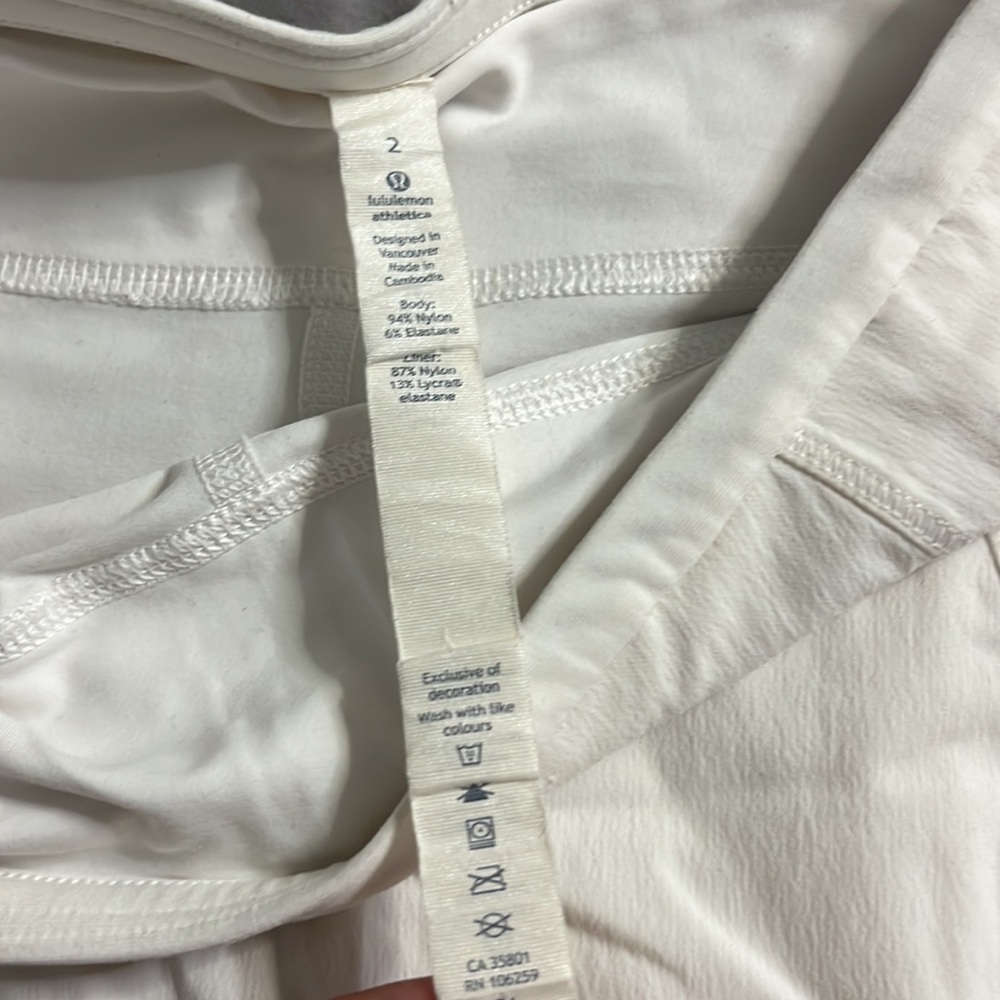 Rare Lululemon Baby Pleat Tennis skirt - Picture 6 of 10